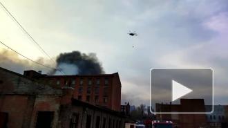 Пожар в хостеле на улице Тельмана тушат 32 спасателя