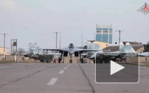 Экипаж Су-35 ВКС России обнаружил и уничтожил самолет ВСУ
