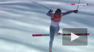Без травм: появилось видео падения российского горнолыжника Павла Трихачева 
