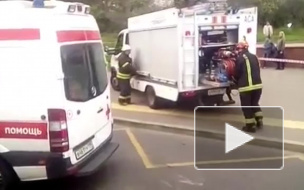 Появилось видео с Кутузовского проспекта, где в массовом ДТП погиб полицейский