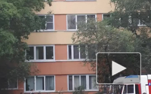 На Маршала Жукова полыхала квартира 