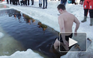 Крещение 2015: когда и где купаться 18 и 19 января в Петербурге