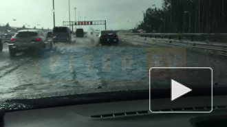 Петербург ушел под воду после летнего дождя