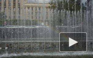 Фонтан на Московской площади сломали вандалы или бомжи: вырван электрокабель, разбиты светильники