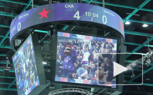 СКА разгромил витязей 7:0 в матче КХЛ