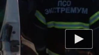 На Вантовом мосту "ГАЗель" на скорости влетела в машину дорожных служб, водитель погиб 