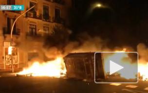 В Испании акции протеста против задержания рэпера вновь переросли в беспорядки