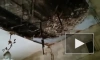 Видео: на Рабфаковской улице обрушились потолочные перекрытия