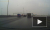 В Сети появилось видео смертельной аварии на КАД в Петербурге