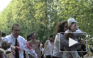 Парад Зомби на Крестовском острове - молодежный флеш-моб