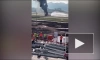 В Китае самолет со 122 пассажирами выкатился за пределы полосы и загорелся