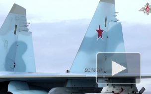 Минобороны показало кадры боевых вылетов самолетов Су-35С