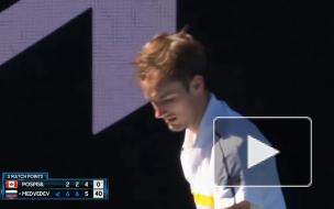 Даниил Медведев победил в матче первого круга Australian Open