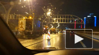 На ЗСД всмятку разбился Peugeot: видео