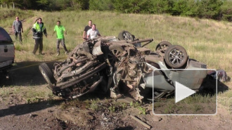 Авария под Волгоградом: изуродованные тела четырех погибших с трудом достали из смятых автомобилей