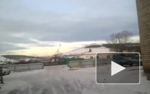 В сети появилось видео торнадо в Башкирии