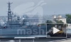Появились кадры захода в бухту атакованного беспилотниками корабля "Иван Хурс"