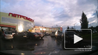 ДТП на парковке.