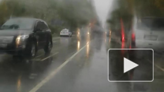 На Петрозаводском шоссе бетономешалка влетела во внедорожник