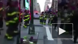 Появилось видео взрыва автобусной станции в Нью-Йорке