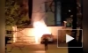 Автомобиль врезался в забор посольства России в Румынии и загорелся