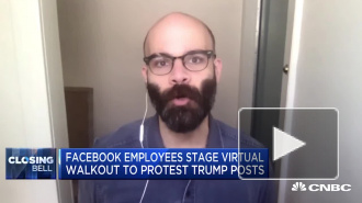 Сотрудники Facebook устроили забастовку из-за Трампа