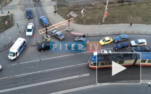 В Кудрово опять не поделили дорогу