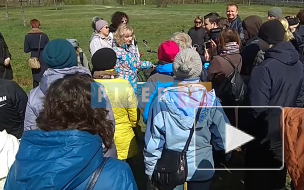 В Петербурге прошла акция "Народный щит Муринского парка"