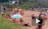 Появилось видео с открытых для туристов крымских пляжей