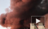 В сети появились первые кадры пожара на складе лакокрасочных материалов в Волгограде