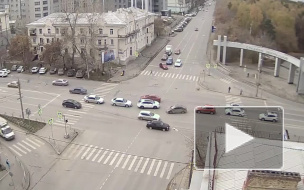 Камера видео наблюдения сняла ужасное ДТП в Челябинске