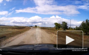 Отвалилось колесо в Саратове.