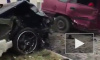 Жесткое видео: в Ростове на улице Вавилова столкнулись 6 автомобилей