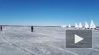 Видео: в Сестрорецке прошли гонки буеров