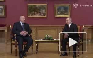 Путин и Лукашенко проводят переговоры в Русском музее 