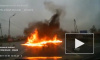 Появилось видео смертельного ДТП с горящим автомобилем на Рязанском шоссе 