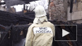 Появилось видео с места пожара в Выборге, где погибли ...