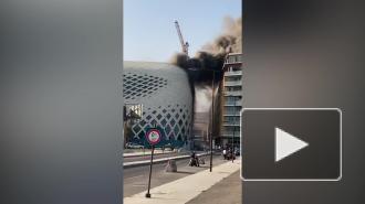 В торговом центре в центре Бейрута вспыхнул пожар