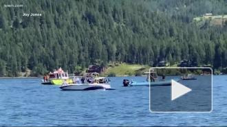 В США два небольших самолета столкнулись над озером