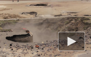 Прорыв трубы погрузил Дальневосточный проспект в кипяток