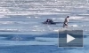 В Петербурге полицейский спас горожанина, который провалился под лед