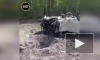 Появилось видео с места взрыва автомобиля Прилепина в деревне Пионерское