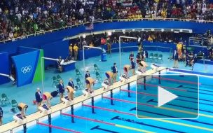 Фанаты сняли на видео очередной чемпионский заплыв Майкла Фелпса