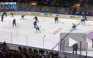 Шайба Подколзина принесла "Ванкуверу" победу в матче НХЛ против "Айлендерс"