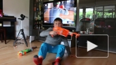 Nerf ist Spielzeugwaffe