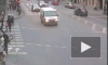 Отлетевшее колесо чуть не стоило жизни водителям и пешеходам на Невском
