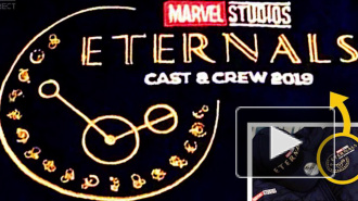 Marvel представила новый логотип фильма "Вечные"
