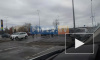 Видео: на Гостилицком шоссе перевернулась "Газель" 