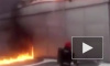 В Петербурге сгорел салон "Вольво" 