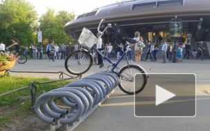 Администрация города рапортует об открытии еще 146 велопарковок в Петербурге